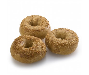 Low Carb NY Style Onion Garlic Bagels 3 pack - Fresh Baked